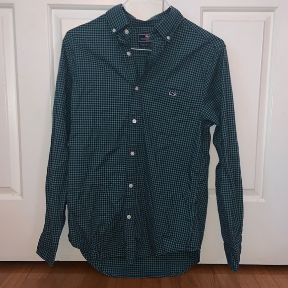 Vineyard Vines Button Down Classic Tucker Shirt - Picture 1 of 4